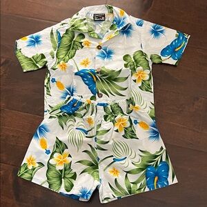 Tropical Kids Set - Blue, Green, Yellow